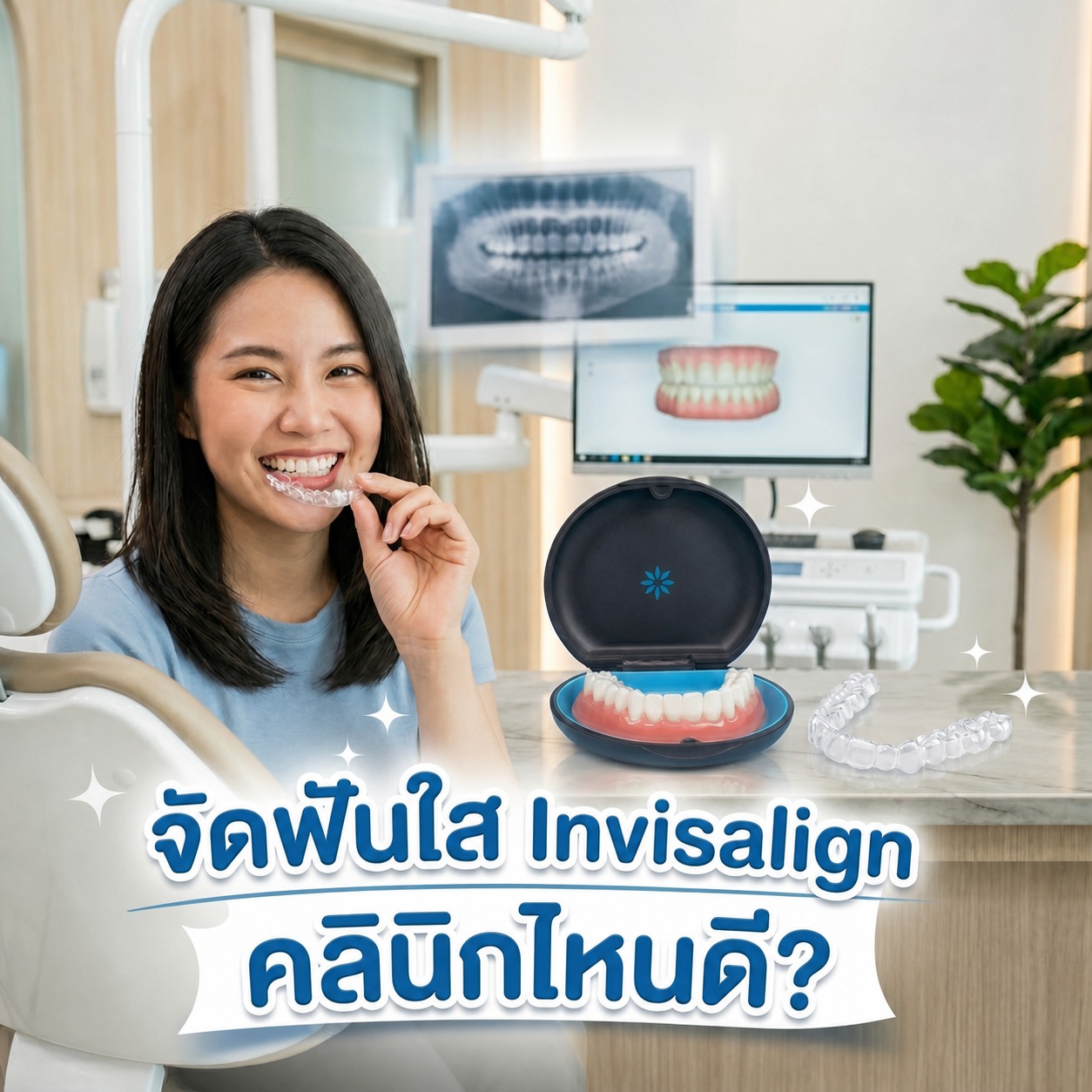จัดฟันใส Invisalign คลินิกไหนดี